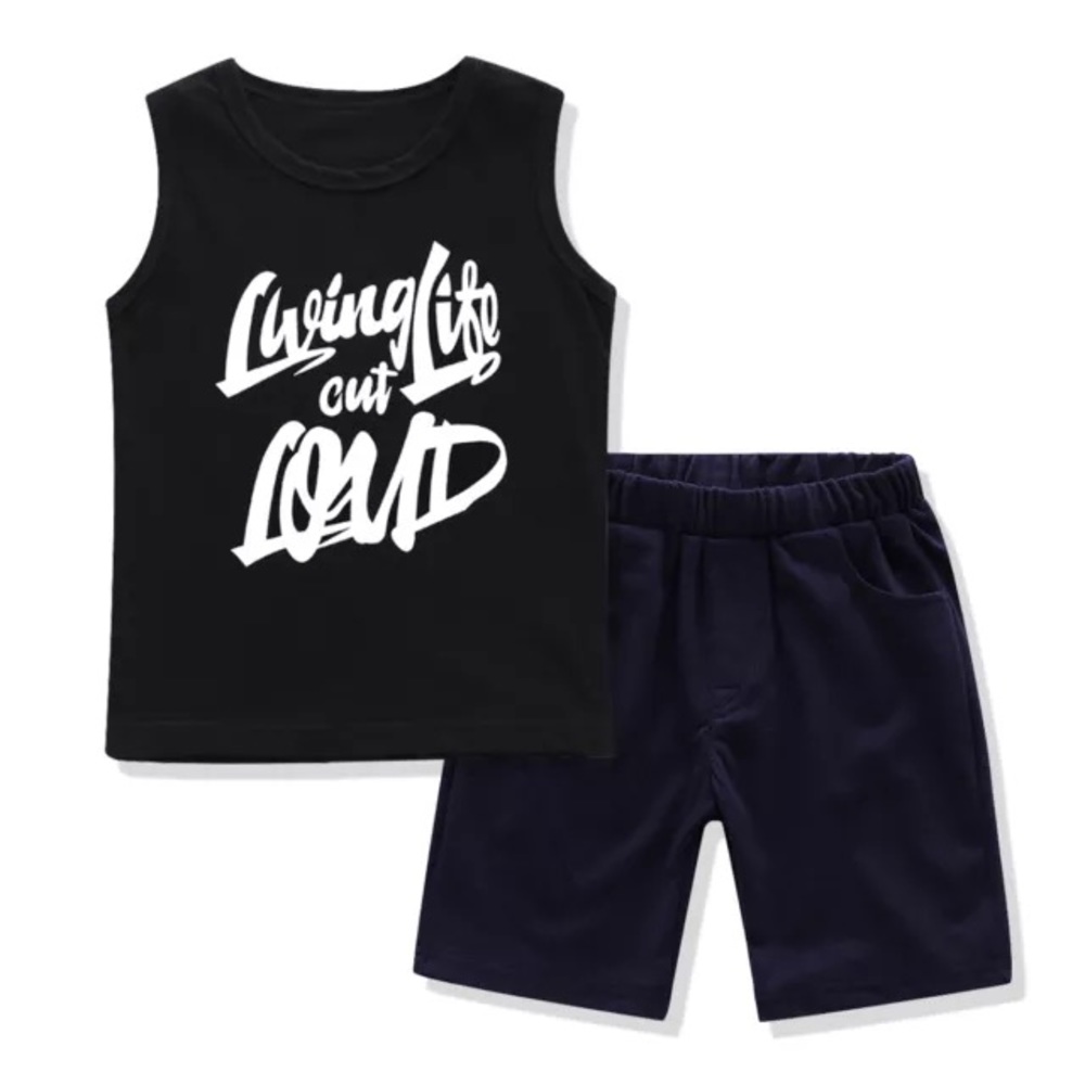 “Living Life Out Loud" Tank/Shorts Set