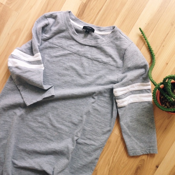 J. Crew Dresses & Skirts - J. Crew Jersey Midi Dress with Zippers