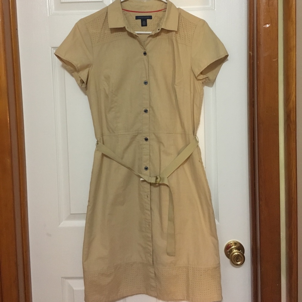 TOMMY HILFIGER  BUTTON DOWN DRESS