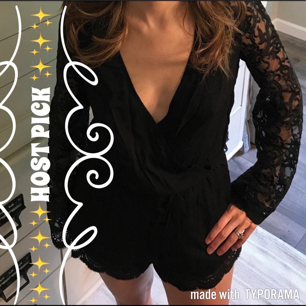 🎊CLOSING!! SEE AD☝🏻🎊🌺🌺HP🌺🌺Lace Romper🌺🌺