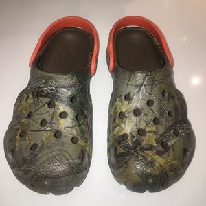 Kids Camo Crocs