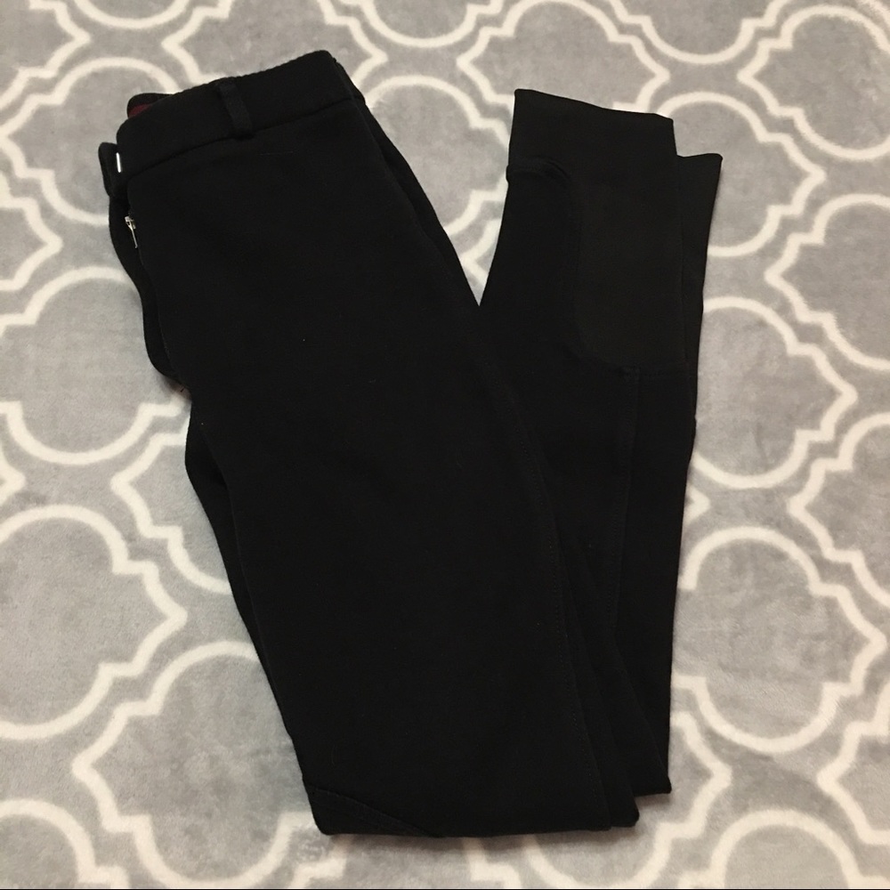 Black Equestrian Breeches