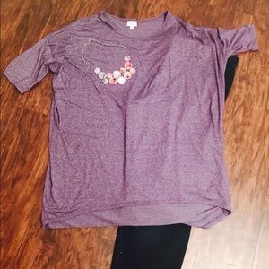 LulaRoe Irma XL 💜 Like New 🛍 Super Soft Purple