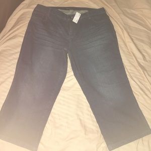 Avenue size 16 capris denim