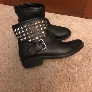 Studded Moto booties