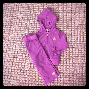 Juicy Couture baby hoodie and pants
