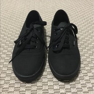 Black Vans