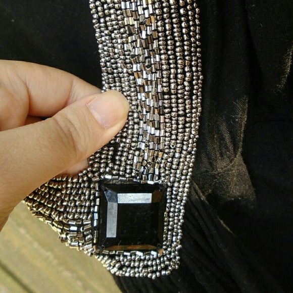 Beaded collar Dress - Picture 2 of 4