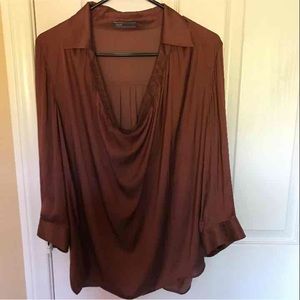 Vince Silk Blouse