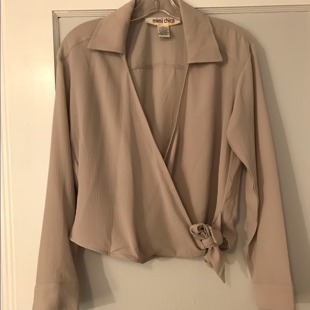 Mimi Chica side tie top (Nordstrom)