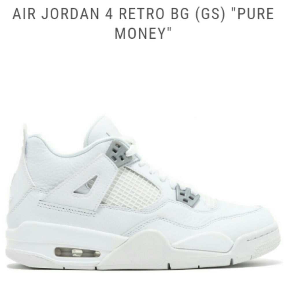 Jordan retro 4s pure money