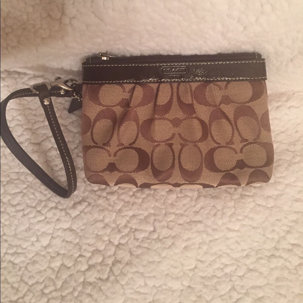 Coach wristlet