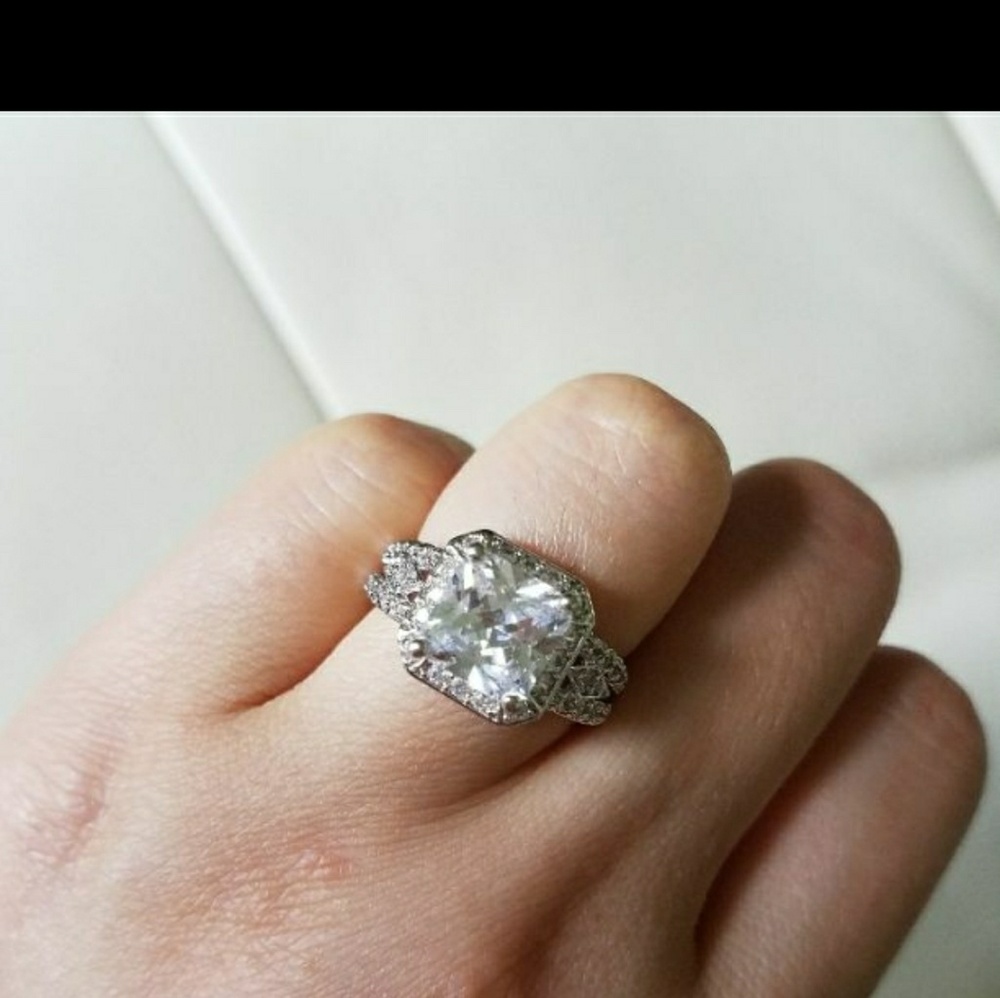 ✔Winter Sale✔2Ct Wedding Engagement Ring - Picture 3 of 3