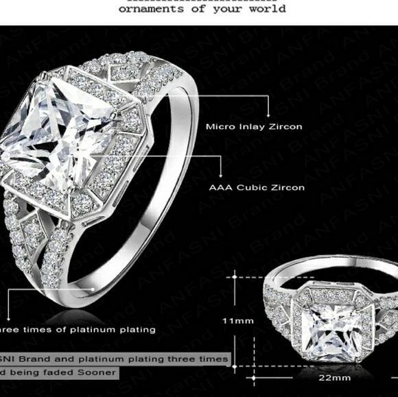 ✔Winter Sale✔2Ct Wedding Engagement Ring - Picture 2 of 3