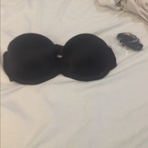 Black multi wear Victoria secret strapless bra