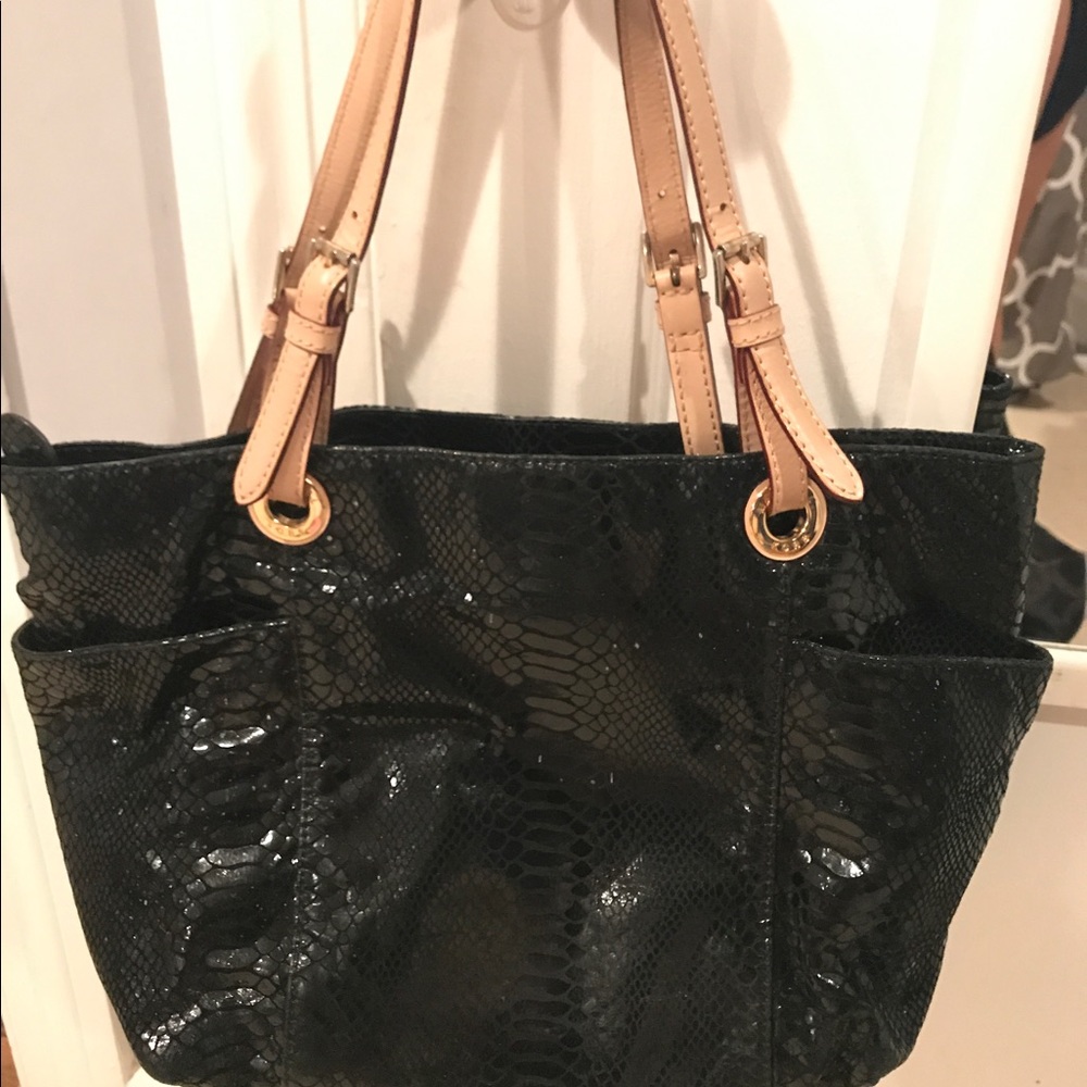 Michael Kors Embossed Leather Tote