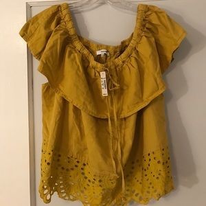 Madewell off the shoulder top