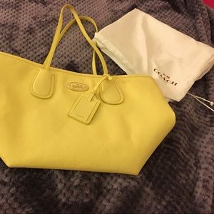 Coach hand bag