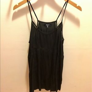 Madewell Black Camisole NEW WITH TAGS