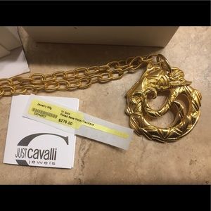 Roberto Cavalli Heavy Dragon Necklace