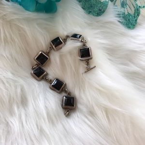 Vintage 925 Stamped Sterling Silver Bracelet