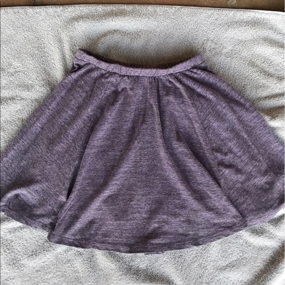 Light purple flowy skirt