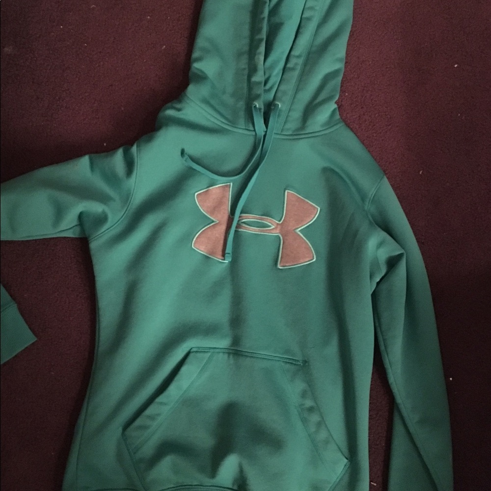 UA teal sweatshirt
