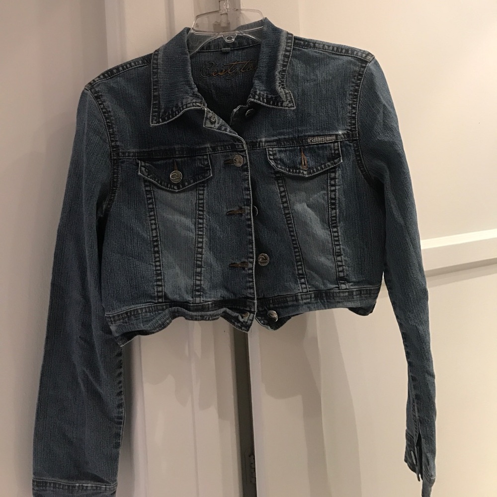 Cropped Jean Jacket