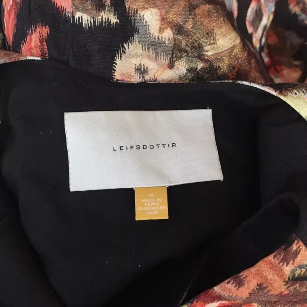 Anthropologie 0 Leifsdottir Jacquard Adelita Dress - Picture 5 of 6