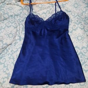 Victoria's Secret silk and lace night gown