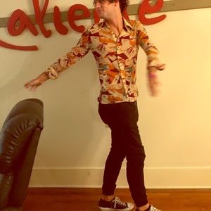 RARE VNTG MENS BUTTONDOWN