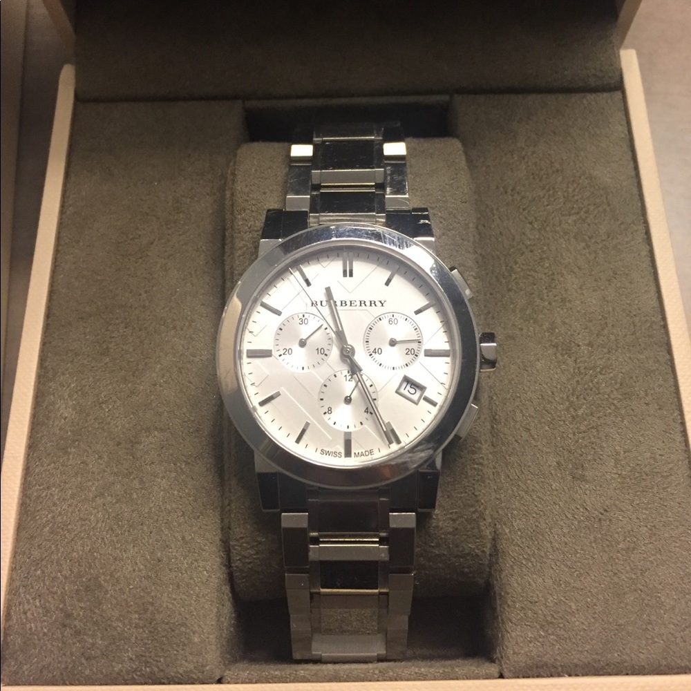 Burberry watch (men's or women's)