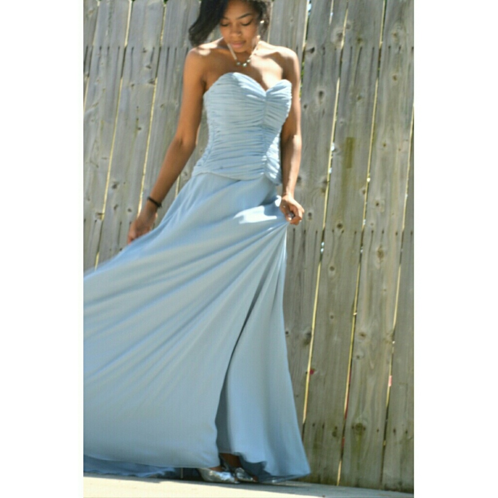 2-Piece Floor Length Gown