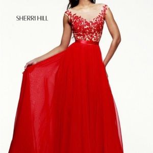 Sherri Hill red dress ORIGINAL