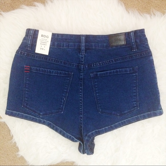 BDG Super High Rise Short Shorts - Picture 3 of 4