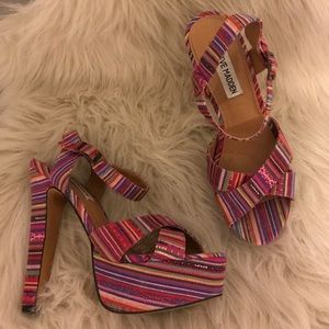 Steve Madden P-Raimi multicolor heel