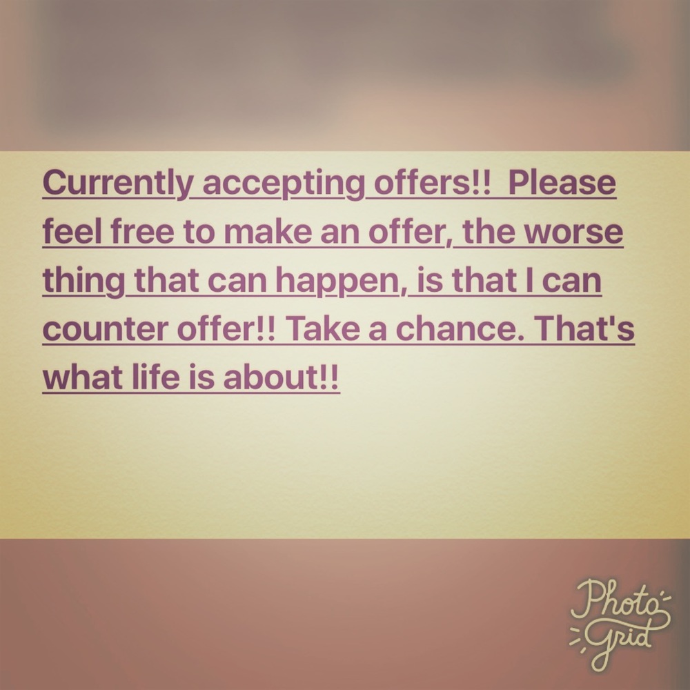 PLEASE MAKE OFFERS!! Discounts on bundles!