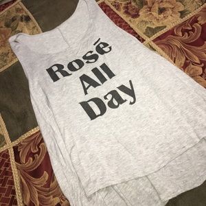 Rosè all day tank