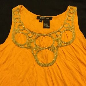 Embroidered Etcetera tank