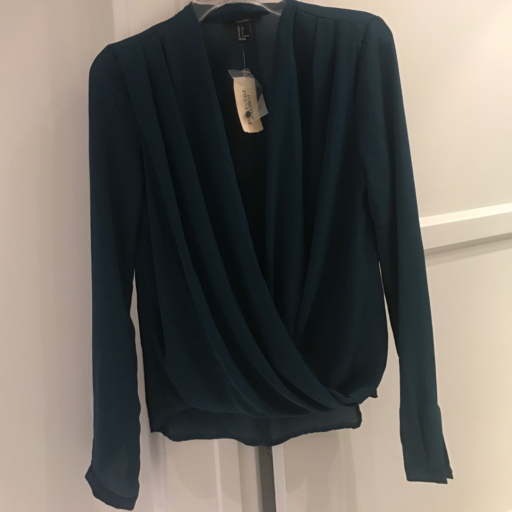 Teal Blouse