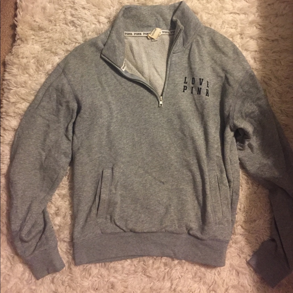 PINK quarter zip