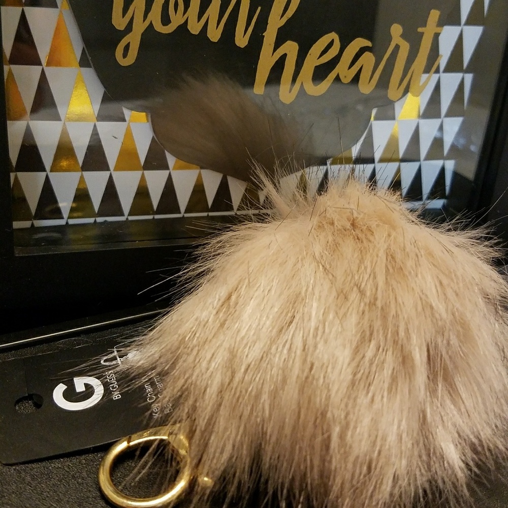 Puff keychain