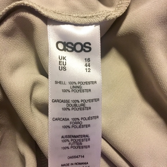 ⭐️♥️HOST PICK ⭐️♥️ASOS One Shoulder Midi Dress - Picture 4 of 6