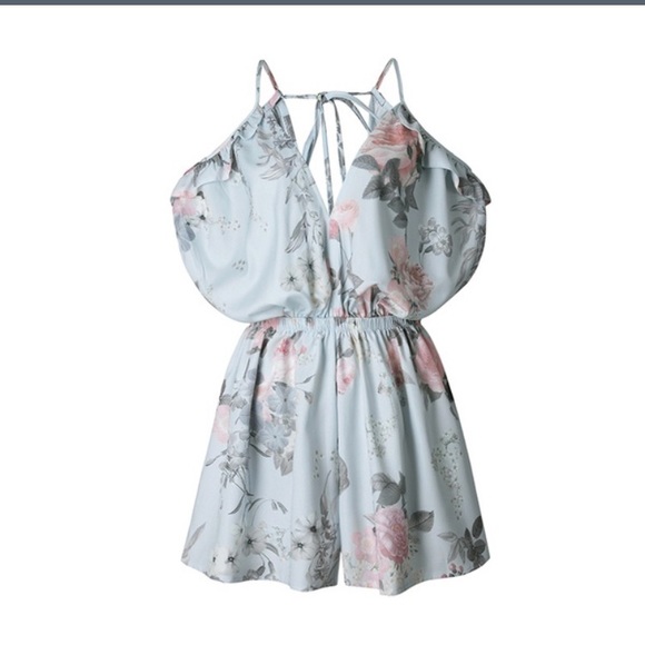 π¦ FLASH SALE π FLORAL RUFFLE ROMPER - Picture 5 of 7