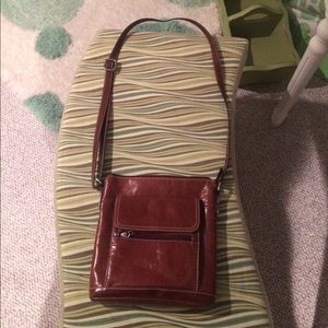 NWOT Authentic Leather Cross-Body