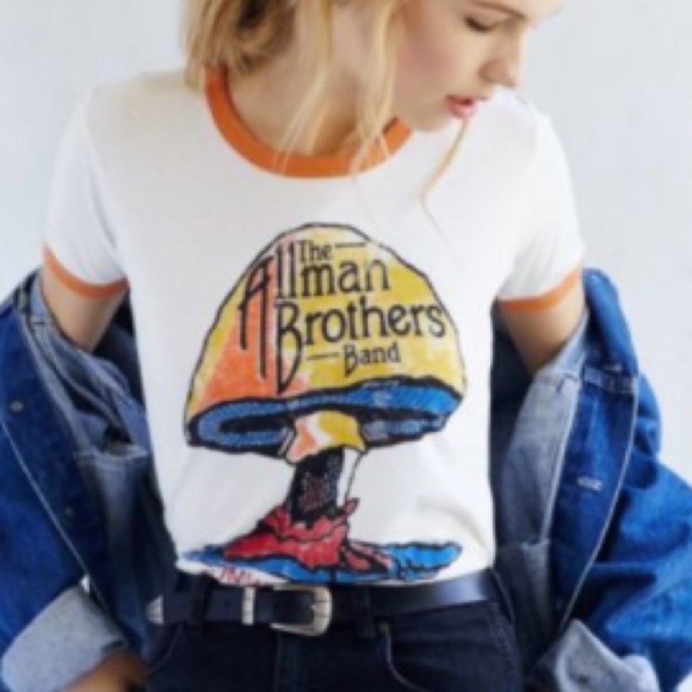 UO vintage Allman Brother's Band graphic tee