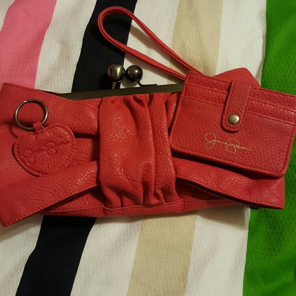 Jessica Simpson Bow-shape Clutch Purse - Picture 7 of 7