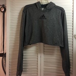 Adidas Crop Sweatshirt!