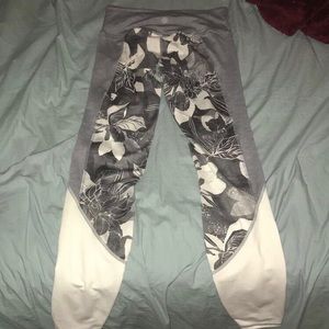 Athleta Floral patterned Yoga Pants