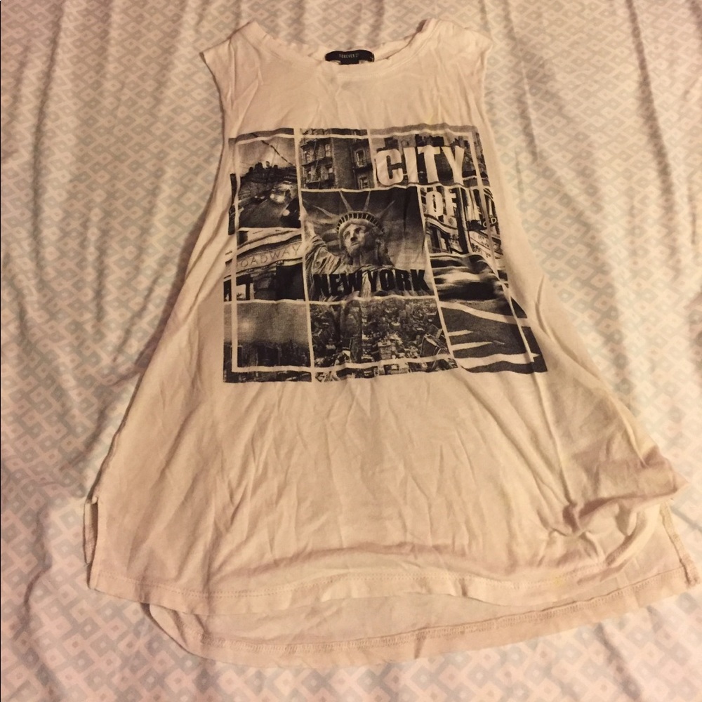 F21 City of NY tank
